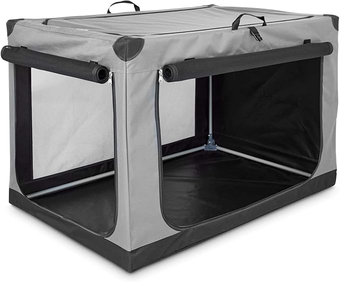 canvas travel dog crate