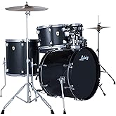 Ludwig Drive 5 Piece Drum Set With Cymbals and Hardware Moon Dust