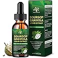 PAYAOCZ (1 Pack) Soursop Liquid Drops Plus Sea Moss Extract, Graviola Bitters Liquid Extract for Cell Support & Regeneration, Immune Boost, Liver and Sleep, Soursop Oil Herbal Goodness, 1 Fl Oz