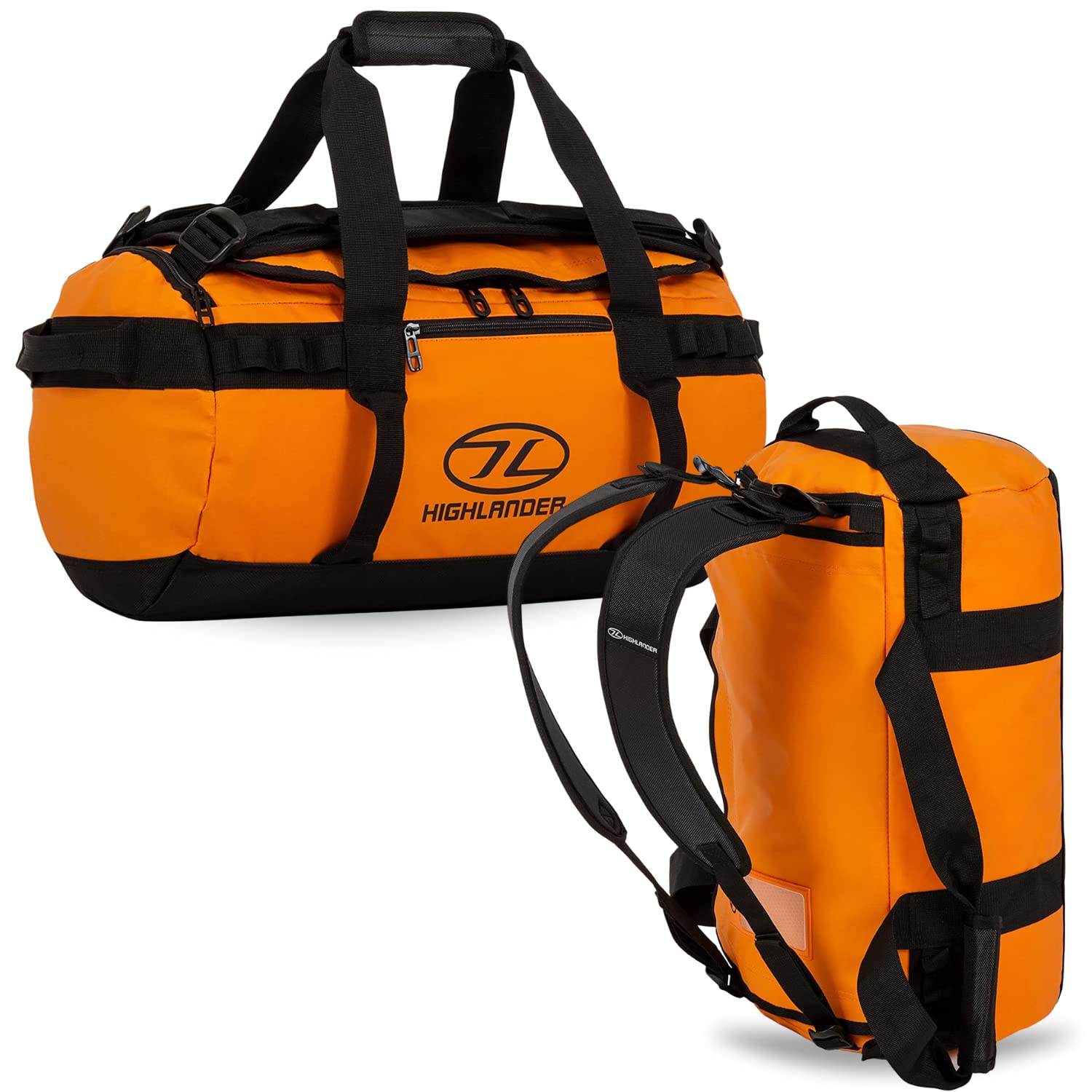 Highlander Unisex's DB123-OE Storm Kit Bag, Orange, 65 Litres