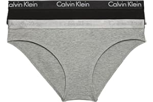 Calvin Klein Womens Motive Cotton Multipack Bikini Panty