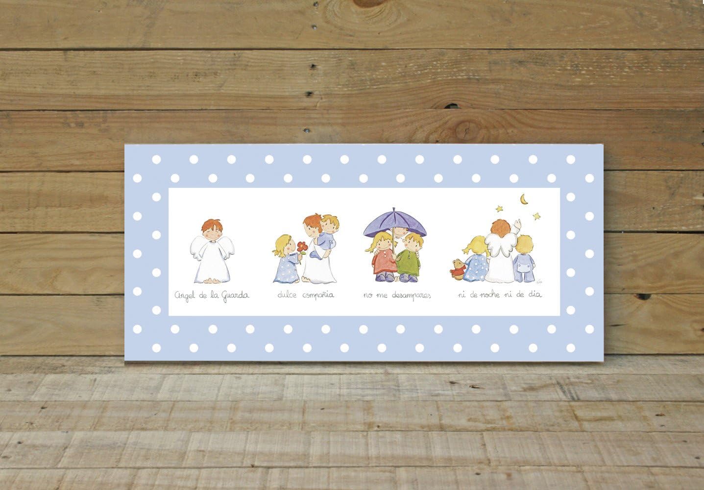 'Table Children's Prayer Angel of Custody in Sky