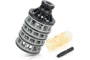 TERGTIRY Upgraded WS1 Spacer Stack Assembly WS1 Interior Kit Bundle compatible with Clack Water Softener, Include Downflow Piston V3011, Brine Regenerant Piston V3174, Spacer Stack V3005