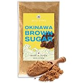 Okinawa Brown Sugar Powder, Unrefined Cane Sugar, Japan, 10 oz (300 g) | Single-ingredient sugarcane sweetener with a rich, natural flavor. Perfect for coffee, tea, baking, and everyday cooking