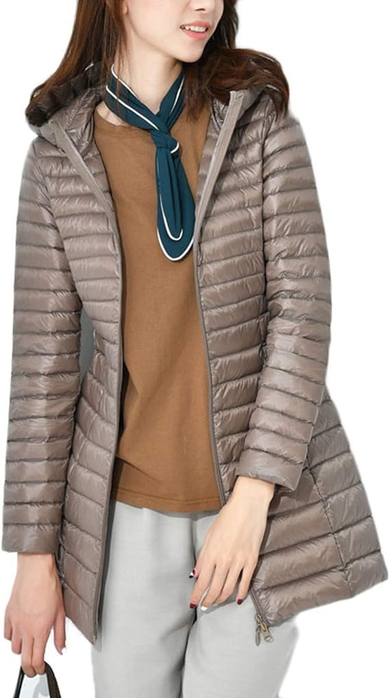 Amazon ダウンジャケット レディース 立て襟 軽量 防風 防寒 暖かい ウルトラライト ダウン コート 春秋冬 ダウンコート レディース ウン ジャケット 軽量 収納袋付き 防風 防寒 秋冬 インナーダウン レディース コート ジャケット 通販
