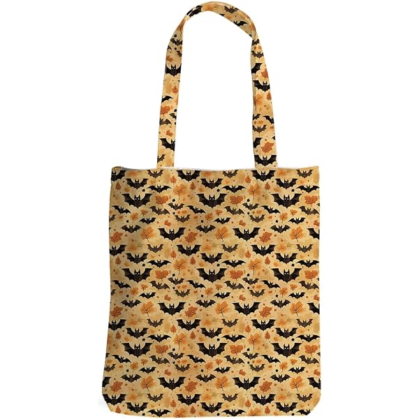 GXVUIS Hello Pumpkin Canvas Tote Bag – Aesthetic Fall Design, Reusable Large Shopping Bag - View #9
