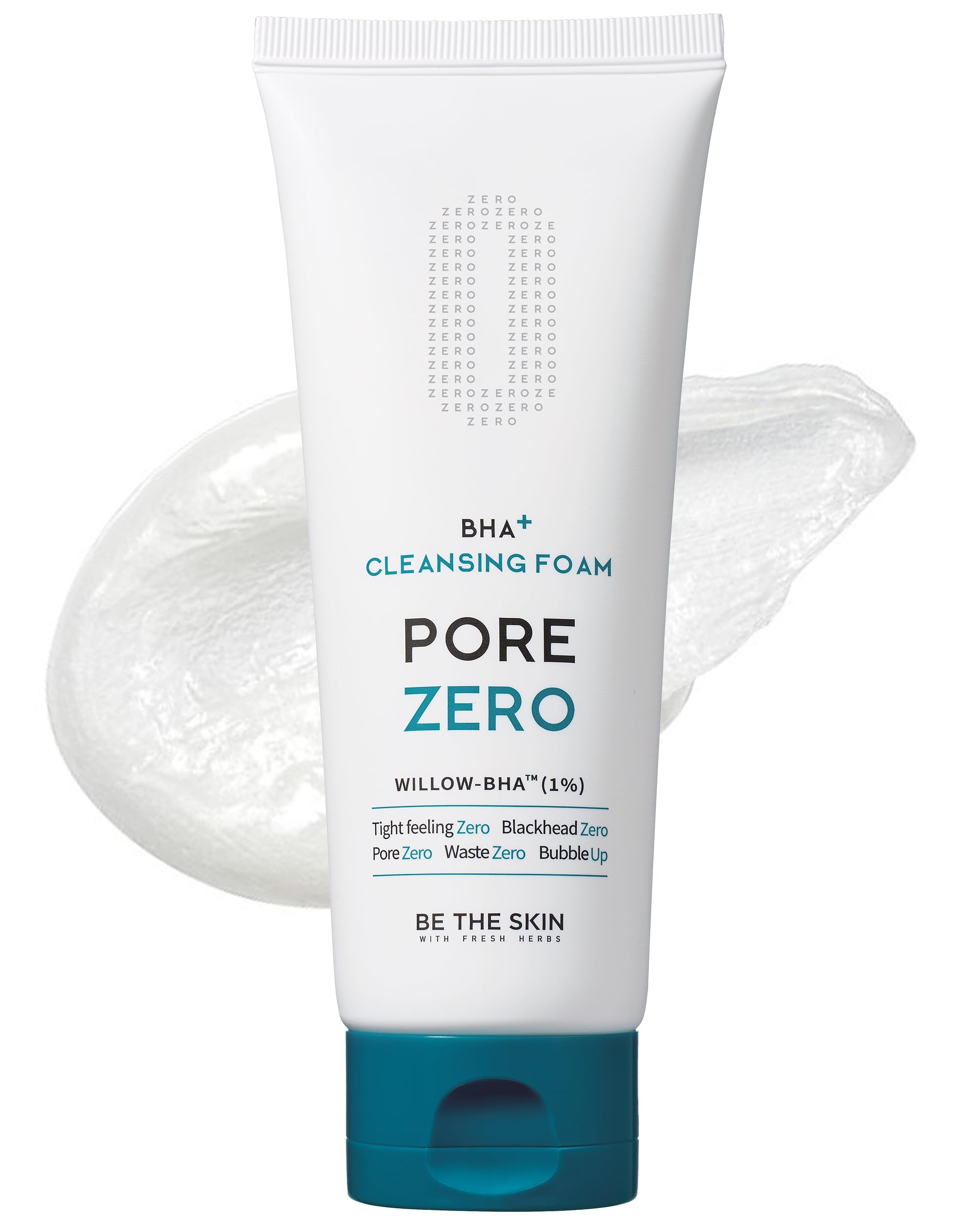 Photo 1 of [Be the Skin] BHA+ Pore Zero Cleansing Foam 5.07 fl oz / 150 ml | Face wash cleanser for pore care and sebum control | For sensitive and combination skin