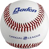 Baden | Official League | Premium Leather Cover Baseballs | 2BBG | One Dozen