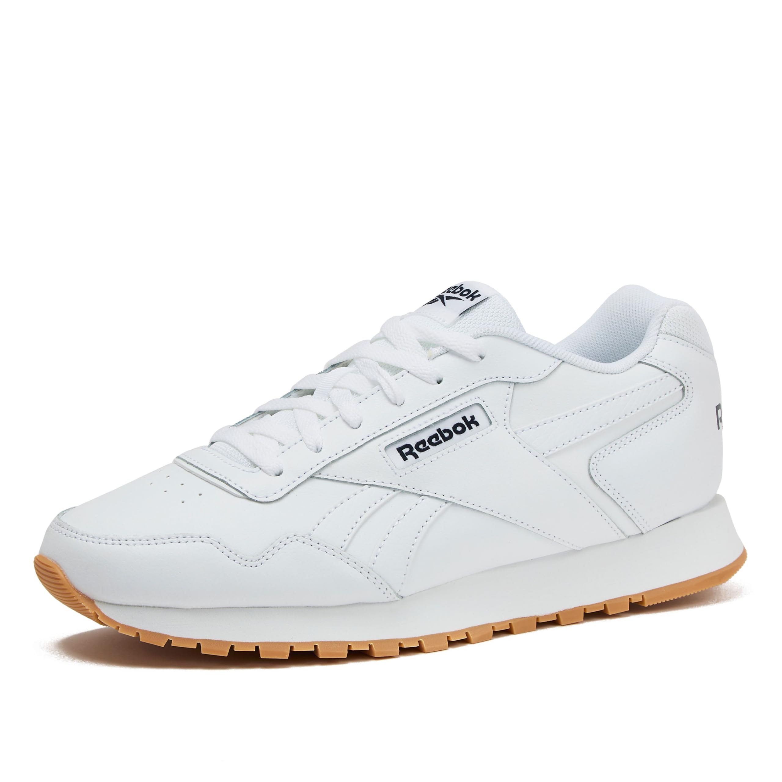 Reebok Unisex Glide Sneaker, White/Vector Navy/Gum, 8 US Men Image Reebok Unisex Glide Sneaker, White/Vector Navy/Gum, 8 US Men Image