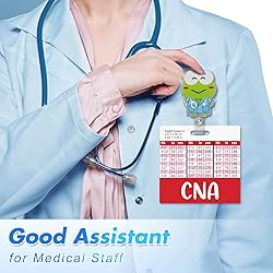 Besoar 5 Pack CNA Badge Buddy Card Holder