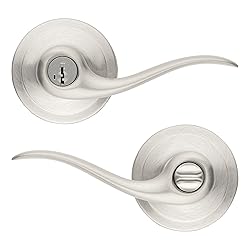 Kwikset Tustin Entry Door Handle with Lock and