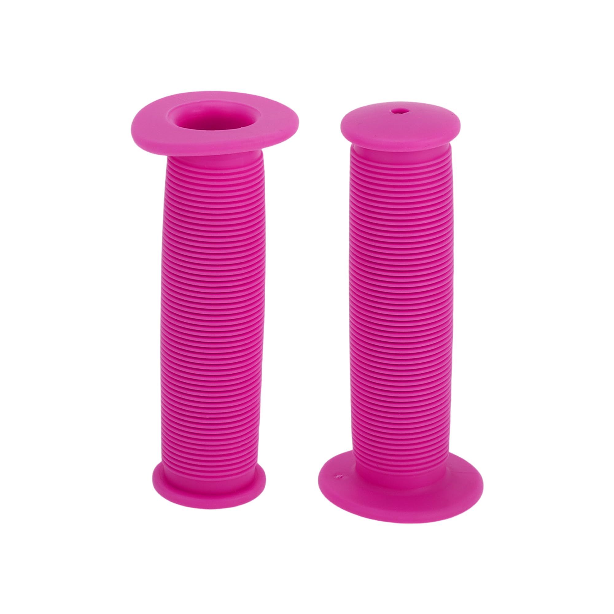 TUCKBOLD Bike Handlebar Grips Covers 110mm Long Soft | Bicycle End Grips Protector Rose Red 1 Pair