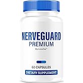 NerveGuard Premium - Original Nerve Guard Premium Pills Advanced Formula All Natural Supplement Support, NerveGuard Capsules Vitamins Advanced Health & Wellness, 60 Capsules for 1 Month