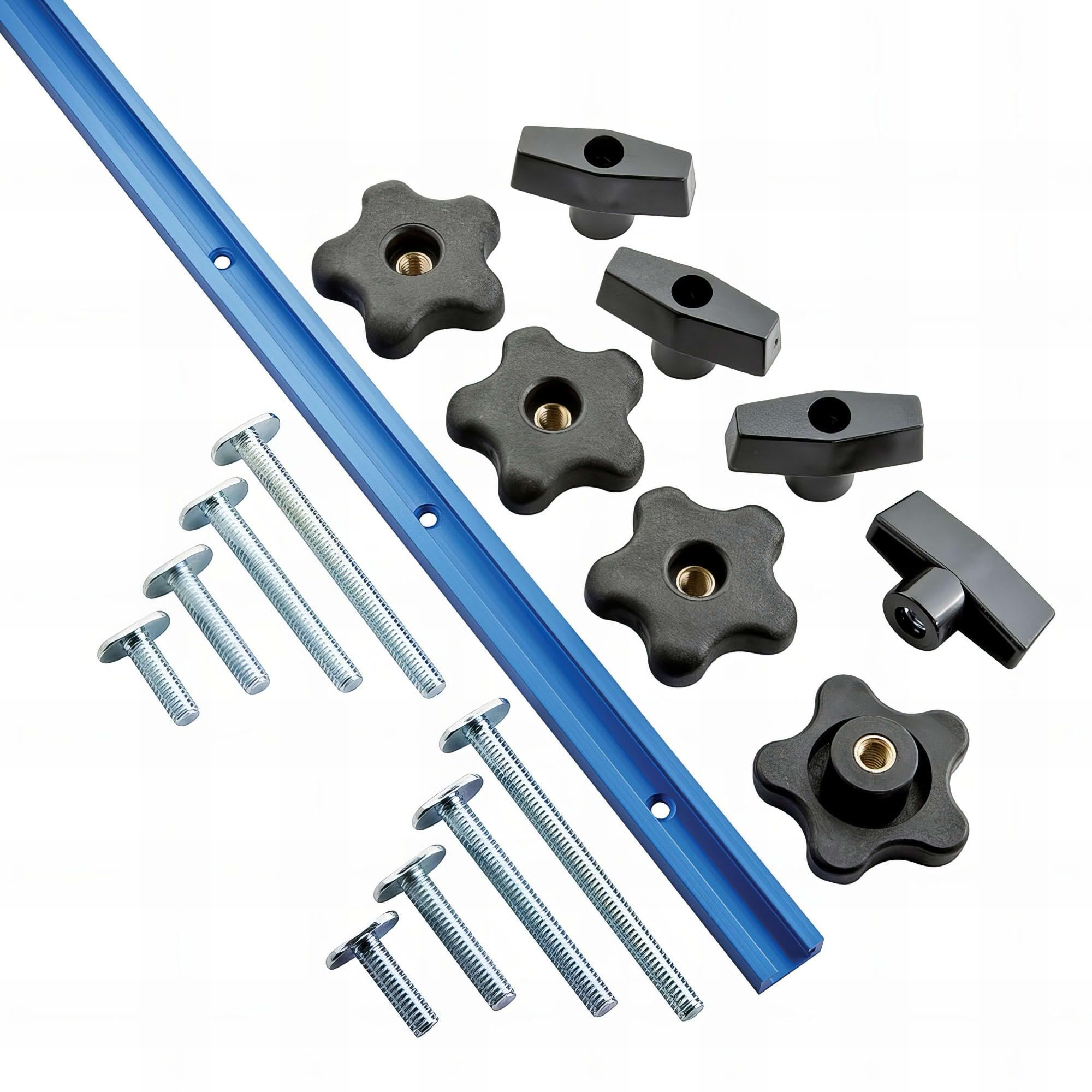 Rockler 679127 Universal T-Track Set 17pce 1219 mm (4)