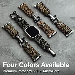KORDIZ Survivor Pro - Paracord Apple Watch Band