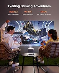 JMGO N1 Portable Projector 1080P FHD, 4K