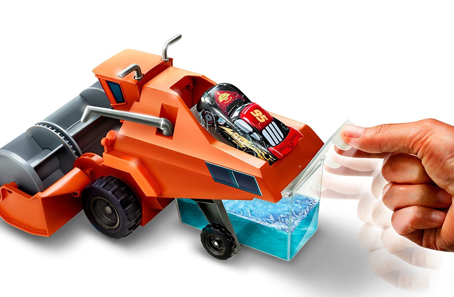 Disney Parks Exclusive Cars Land Tractor Tipping Playset with Mater and