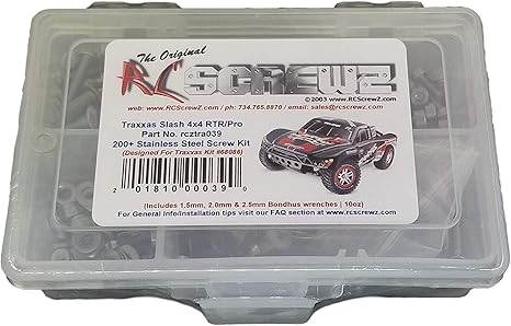 traxxas slash 2wd screw kit