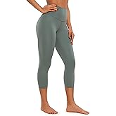 CRZ YOGA Butterluxe Yoga Capris Leggings 21'' - High Waisted Buttery Soft Lounge Womens Crop Pants
