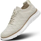 Men's Mesh Sneakers Oxfords Lace-Up Lightweight Casual Walking Shoes Driving Shoes