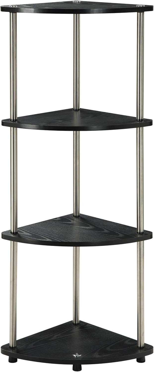 Best 4D Concepts Black Metal And Slate Console Table