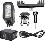 ASHATA 45M Waterproof LED Video Light Dimmable Underwater Fill Light for GoPro view 9