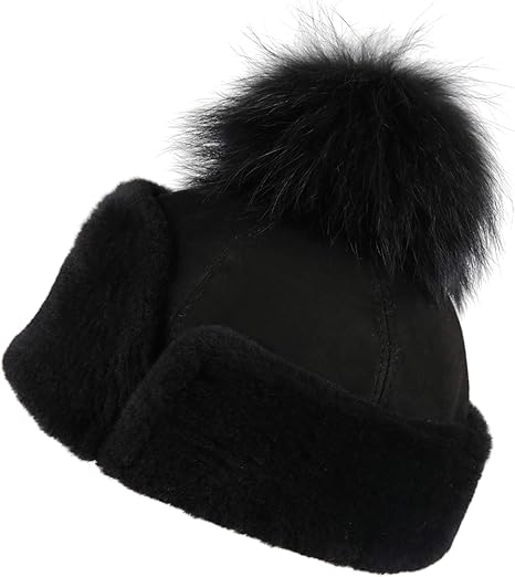 shearling hat