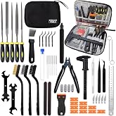 56Pcs 3D Printer Tool Kit for FDM &amp; SLA, Includes Nozzle Unclogging, Support Removal, Model Polishing &amp; Calibration Tools, with Portable Organized Storage Bag