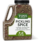 TOSS Food Pickling Spice Blend, 4 lb, for Pickles, Brines, Meats &amp; Marinades