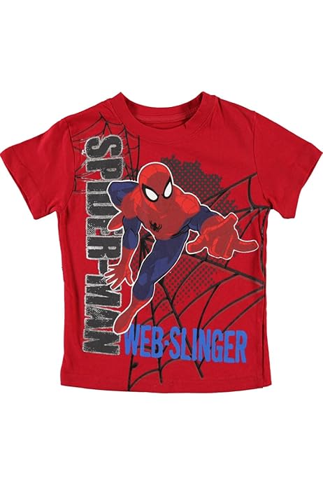 camisetas estampadas de spiderman