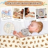 Topsky Newborn Baby Gift Basket Hamper Set Unisex Cotton Rope Basket view 4