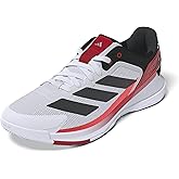 adidas Mens Crazyquick Boost Padel Sneakers Shoes - White