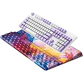 Ospelelf Keyboard Wrist Rest Comfortable Ergonomic Keyboard Stand Riser Holder Pad for Office Home