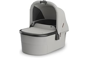 UPPAbaby Bassinet V3 - Compatible with Vista, Cruz, Ridge Strollers - Overnight Sleep Solution - Mattress, Sheet and Bug Shie