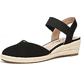 LifeStride Womens Kimmie Wedge Espadrilles