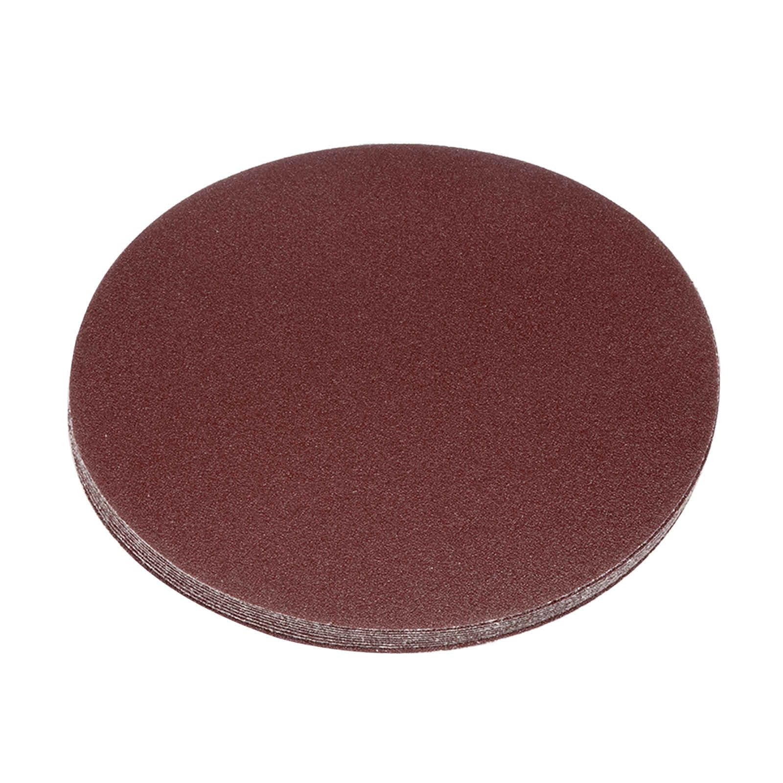Kozelo 10 Pcs Sanding Discs Hook and Loop Backing - [8.5 Inch x 80 Grits] Aluminum Oxide Sandpapers for Orbital Sander Round Sanding Papers — image 1