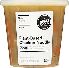 Whole Foods Market, Soup Chicken Noodle Vegan, 24 Ounce