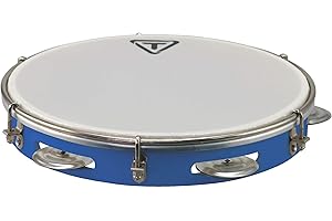 Tycoon Percussion Frame Drum, Blue, inch (TPD-10 ABL)