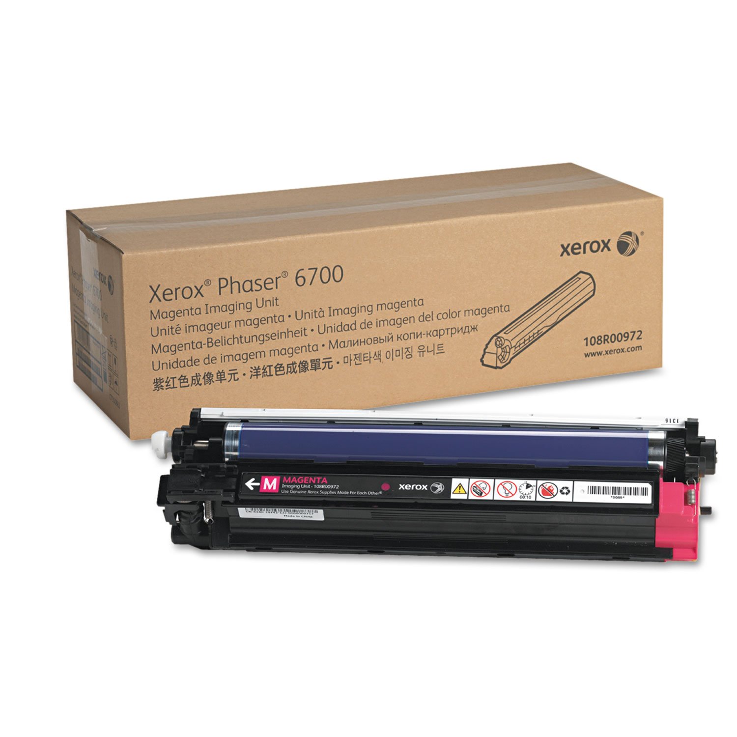 Xerox Genuine Phaser 6700 Magenta Imaging unit (50,000 Pages) - 108R00972