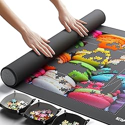 Newverest Jigsaw Puzzle Mat Roll Up, Saver Pad