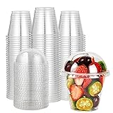 Lilymicky 200 PACK 9 oz Clear Plastic Cups With