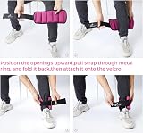 Sportneer Adjustable Ankle Weights Set 0.8-3.5 lb per ankle 2 pack view 6