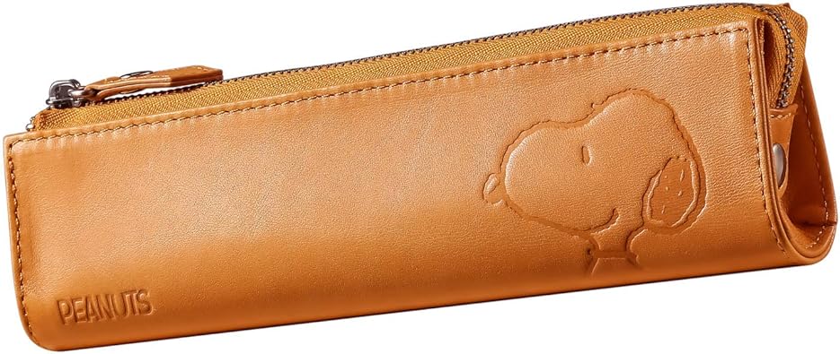 Amazon Co Jp ディズニー スヌーピー ペンケース 筆箱 イタリアンレザー コンパクト ミッキー ミニー スヌーピー マスタード イエロー シューズ バッグ
