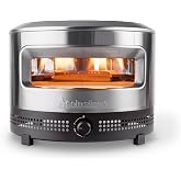 Solo Stove Pi Prime Propane Pizza Oven | Portable Outdoor Gas Pizza Oven | Cordierite Pizza Stone, Demi-Dome Heating, 13" Wide Opening, 304 Stainless Steel, Heats to 950&deg;F, Cooks Pizza in 90 Seconds