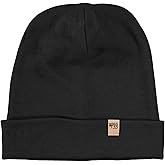 100% Merino Wool Cuff Beanie - Mens & Womens Warm Winter Hat - Watch Cap - Toque - One Size Fits Most