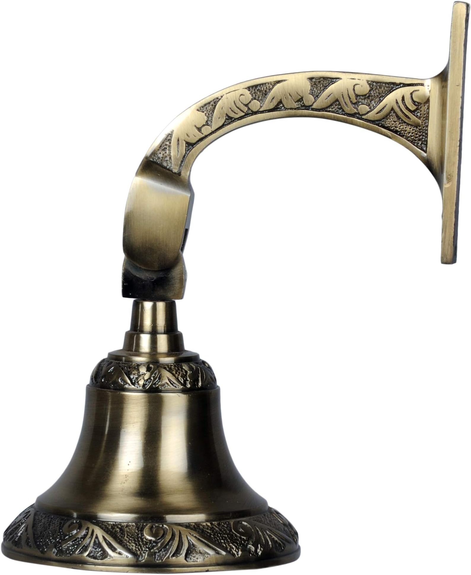 WKCO Brass Decorative Gate Bell