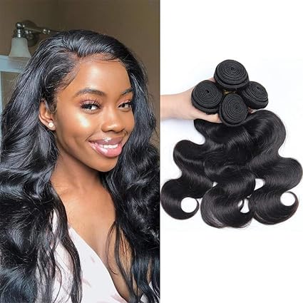 Binf Hair Cambodian Virgin Hair Body Wave 4 Bundles 22 24 26 28