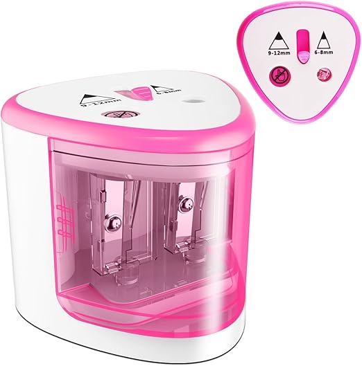 Oureili Battery Operated Electric Pencil Sharpener Colored Pencils