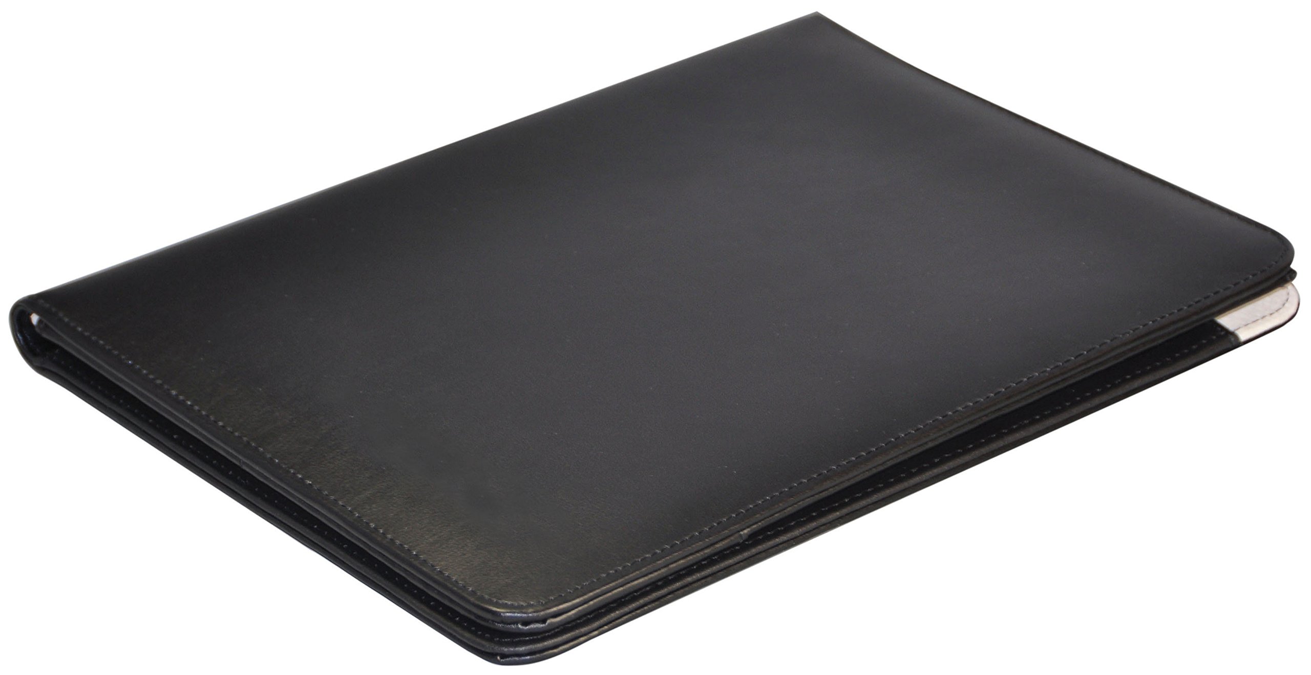 Monolith Leather Conference Folder with A4 Pad - Black