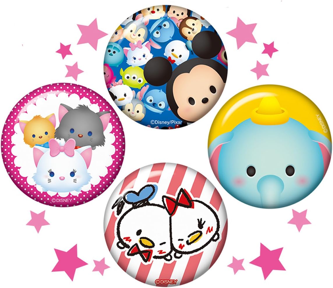 Canバッチgood 3cmバッチ ディズニーツムツム 素材セット バッジ おもちゃ Amazon